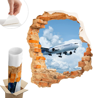 3D faldekoráció lyuk 68x80 Légi felfedezés