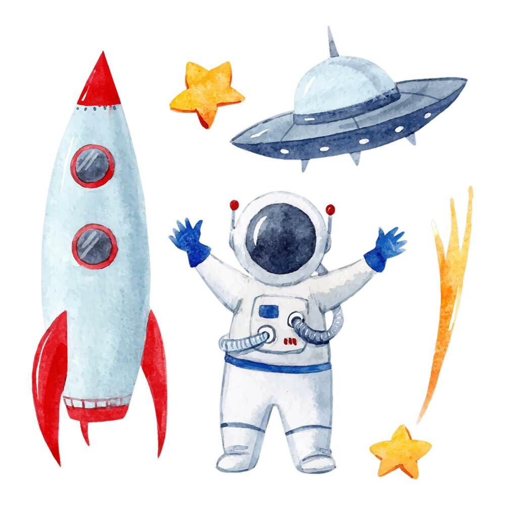 Faltetoválások 80x136 Pasztell univerzum akvarell stílusban