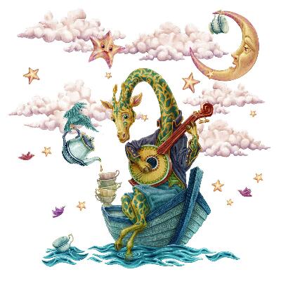 Faltetoválások 60x82 Egy varázslattal teli állatvilág rajzfilm