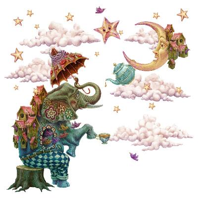 Faltetoválások 100x132 Rajzfilmállatok a varázslatos királyságból