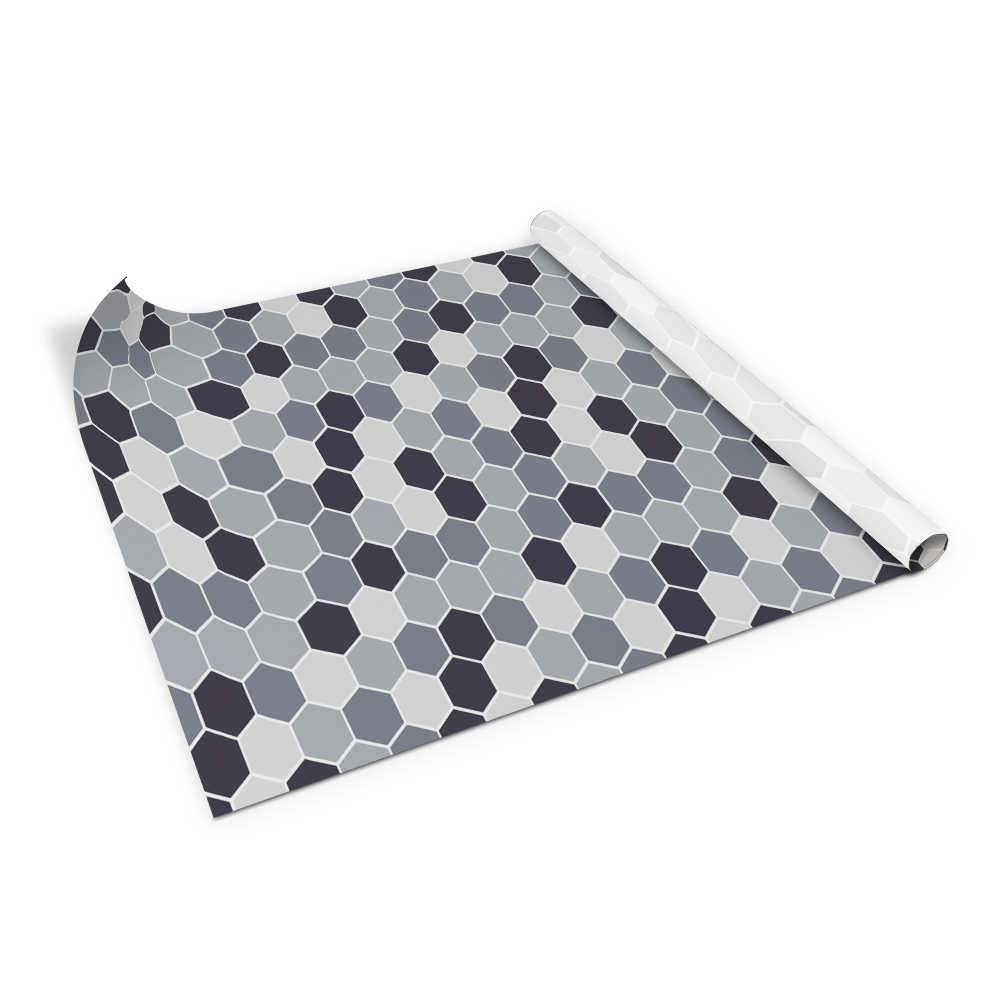 Bútor dekor matrica Hatszögek