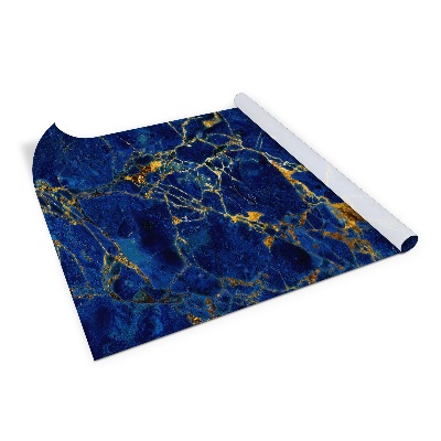 Öntapadós bútor matrica Kék márvány