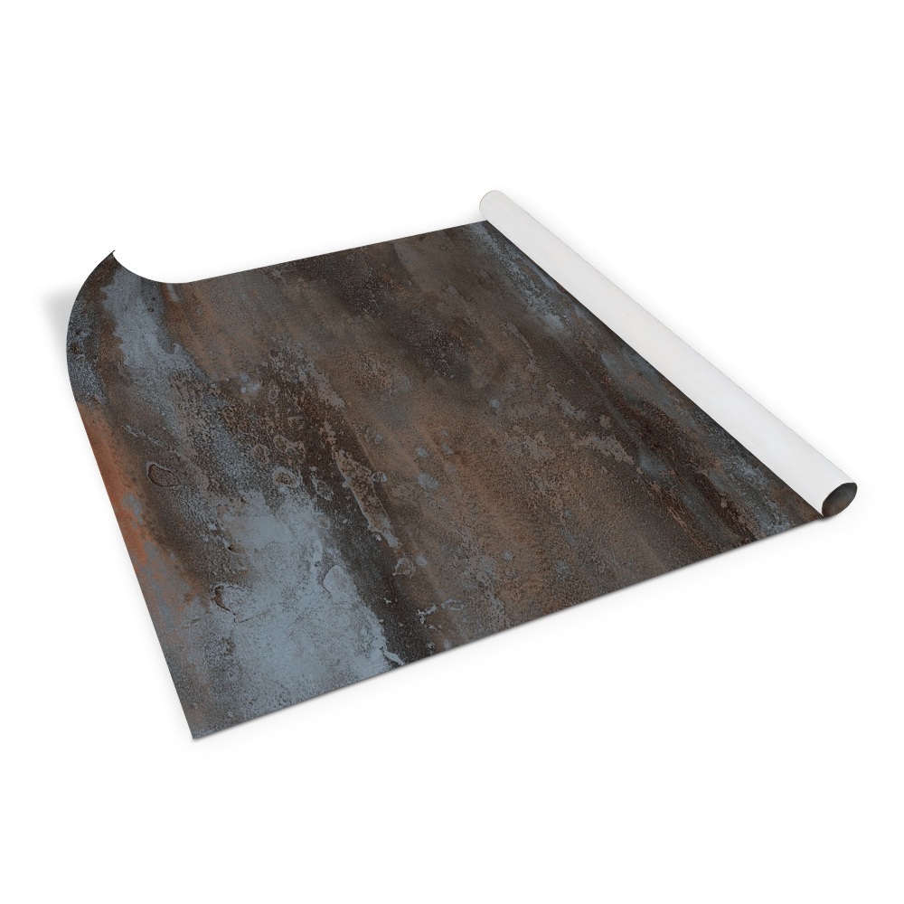 Öntapadós bútor matrica Fémes rusztikus minta