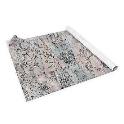 Bútormatrica Absztrakt állatok fák