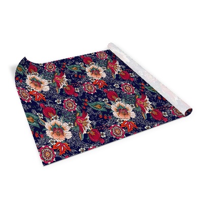 Öntapadós bútormatrica Virágok népi minta