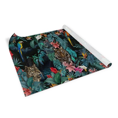 Öntapadós bútor matrica Tigris dzsungel