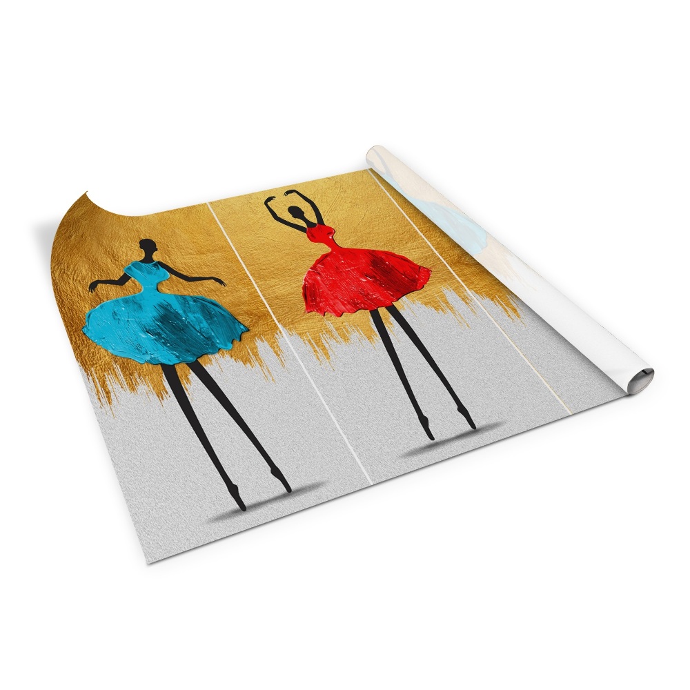 Bútor dekor matrica Balerinák