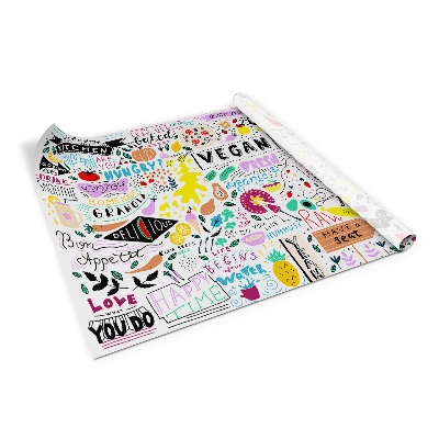 Öntapadós bútormatrica Vegetáriánus konyha minta