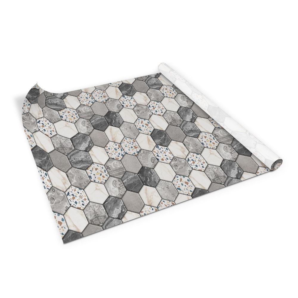 Bútormatrica Dekoratív hatszögek