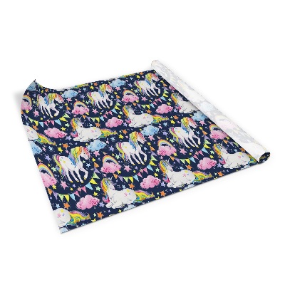 Bútor dekor matrica Egyszarvú szivárvány