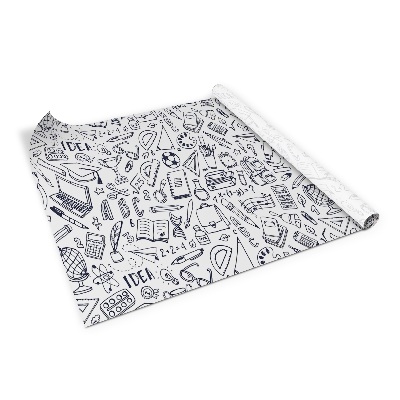 Bútor dekor matrica Iskolai kellékek