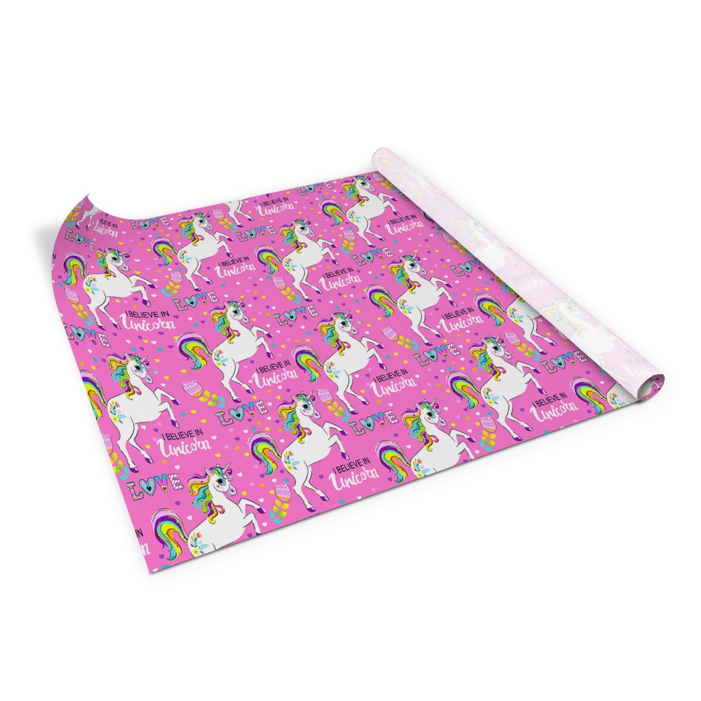 Bútor dekor matrica Egyszarvúak