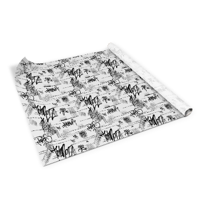 Bútor dekor matrica Falfirkálás