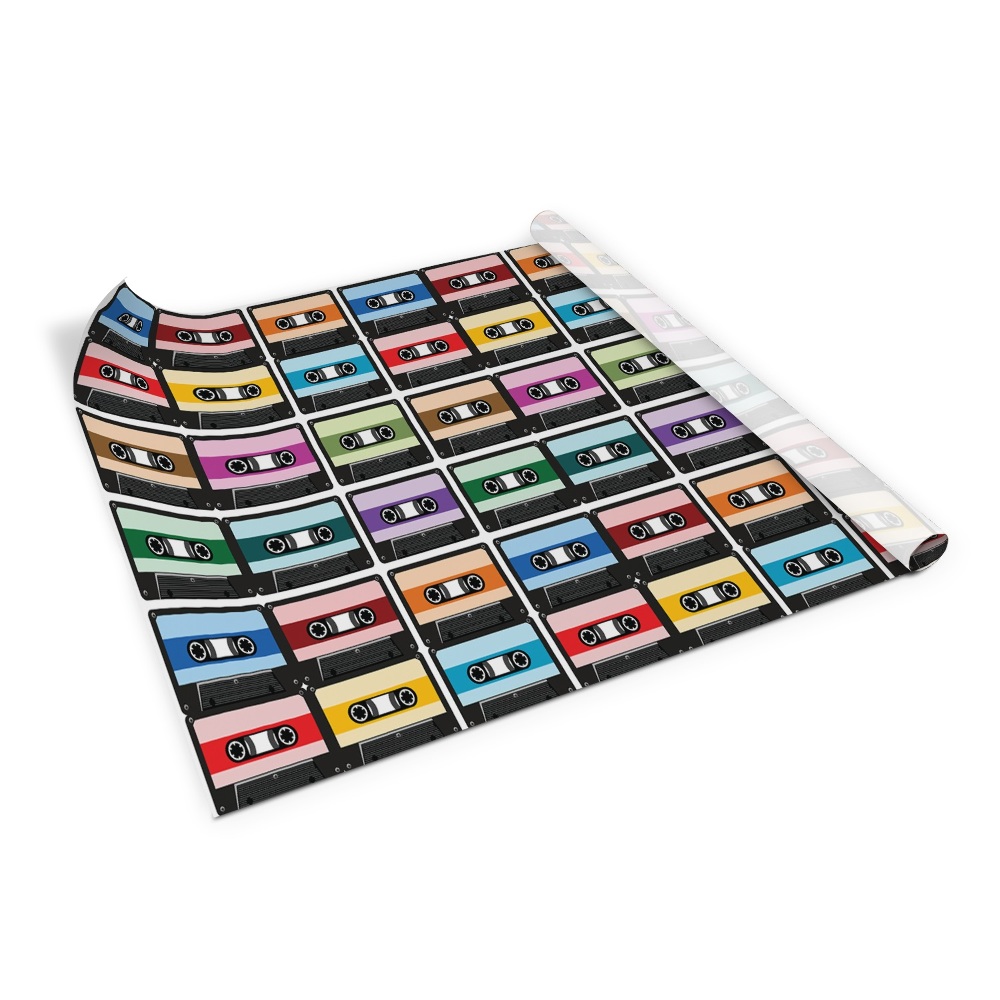 Öntapadós bútor matrica Retro kazetták