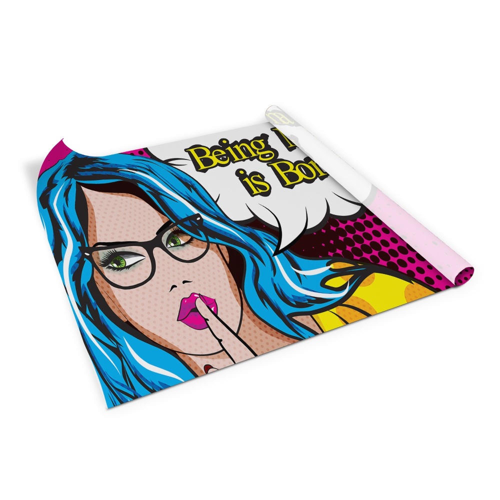 Öntapadós bútormatrica Pop-art