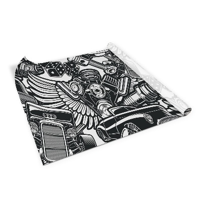 Bútor dekor matrica Veterán autó tetoválások