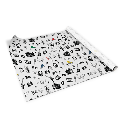 Bútor dekor matrica Punk rock