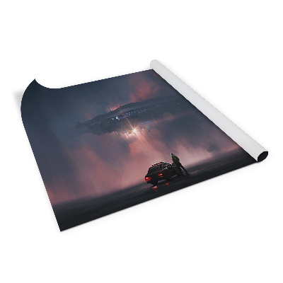 Bútor dekor matrica Idegen UFO hajó