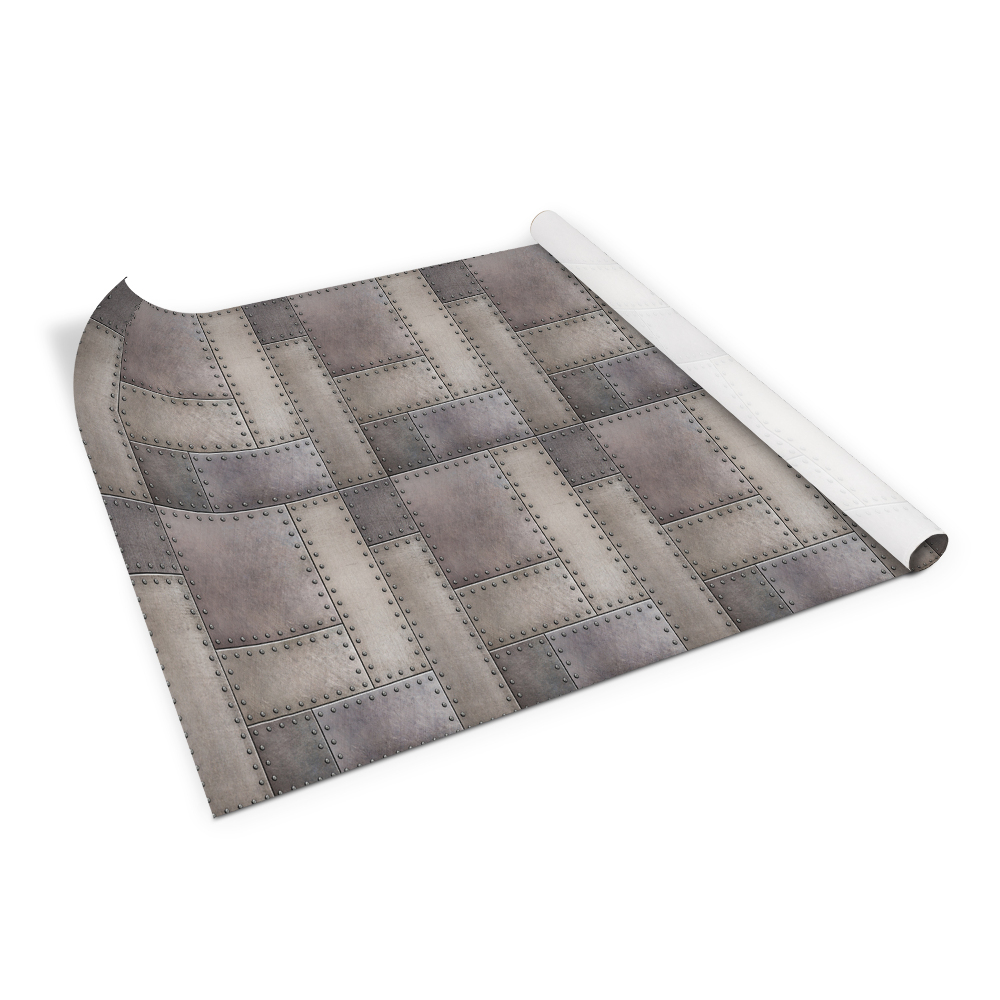 Öntapadós bútormatrica Fémlemez textúra