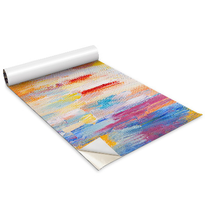 Öntapadós bútor matrica Szerelmes pár egy esernyő alatt