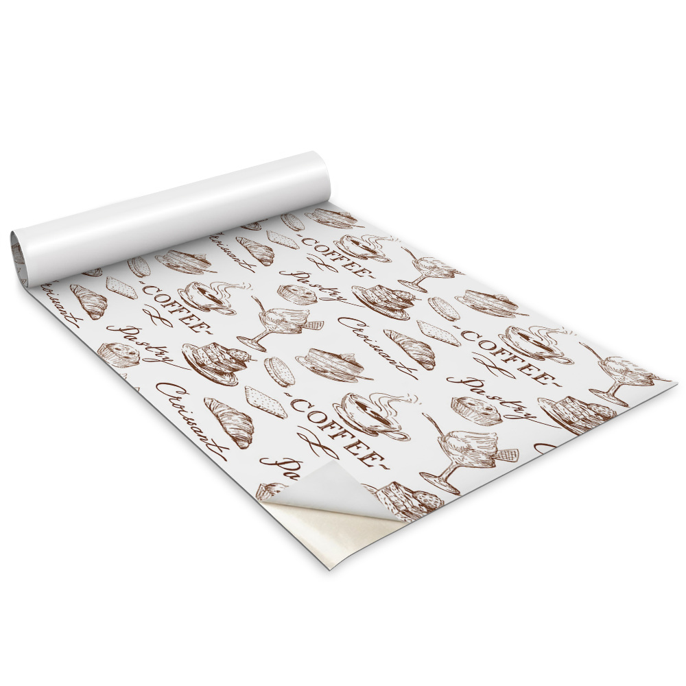 Bútorfólia Kávés sütik fagylalt