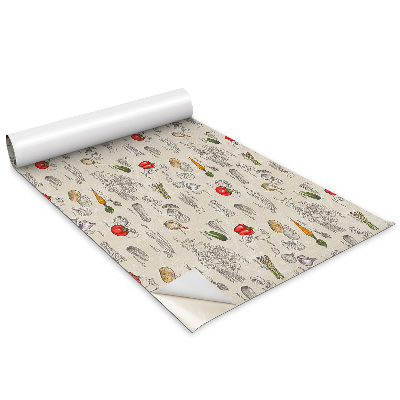 Bútorfólia Rajzfilm zöldségek