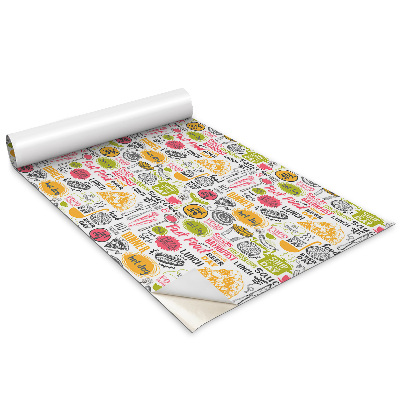 Öntapadós bútor matrica Gyorséttermi ebéd és vacsora