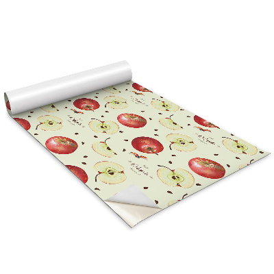 Öntapadós bútor matrica Piros almák