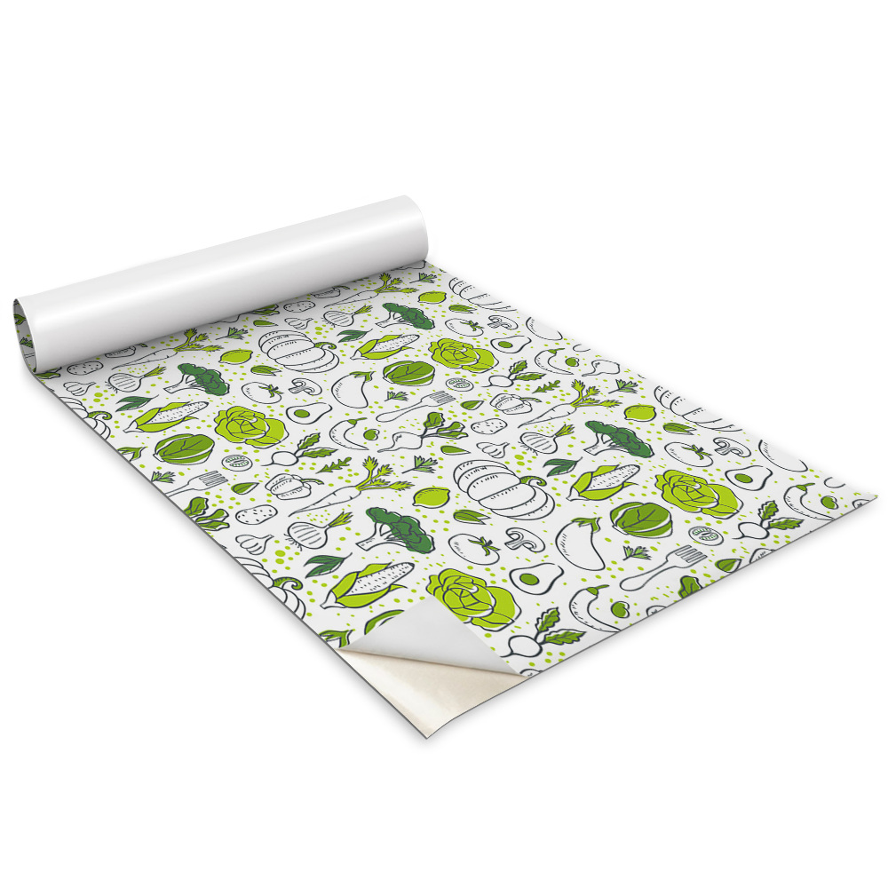 Bútormatrica Rajzfilm zöld zöldségek