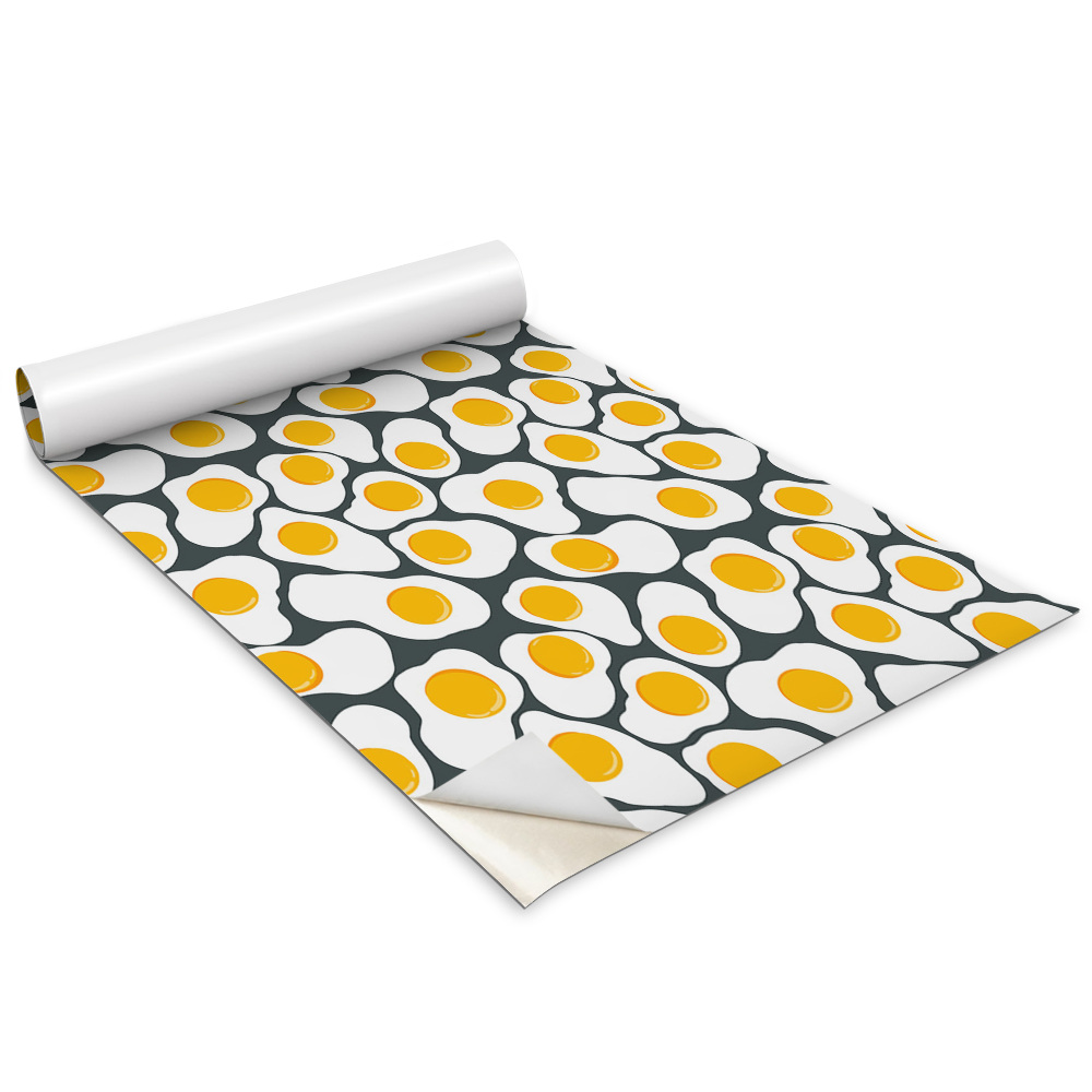 Öntapadós bútor matrica Rajzfilm tojások