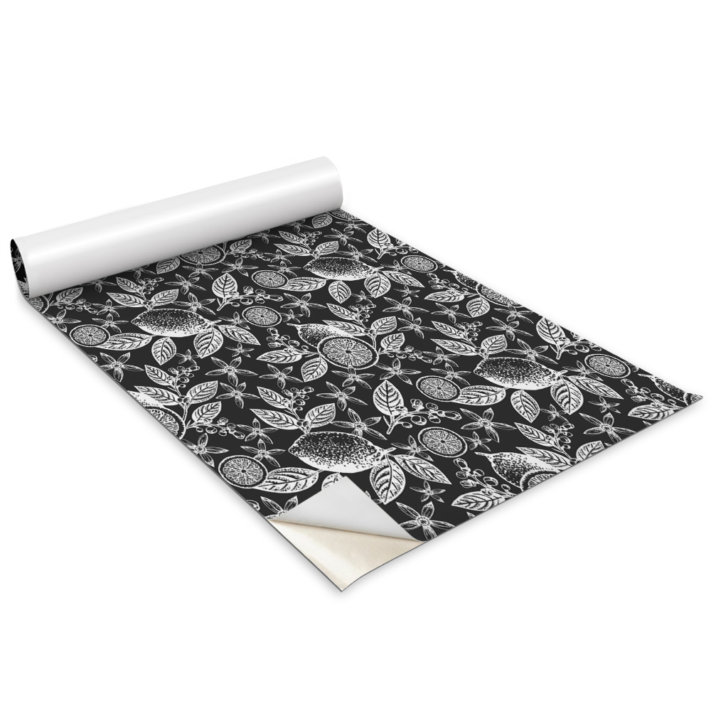 Bútormatrica Fekete és fehér citromok