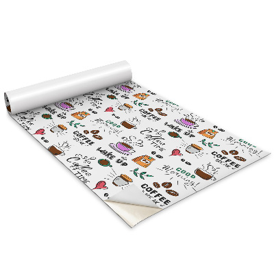 Bútorfólia Ébredés kávé után