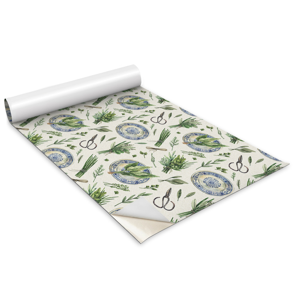 Bútorfólia Gyógynövények és fű csokor