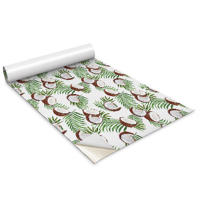 Öntapadós bútor matrica Kókuszdiók és pálmafák