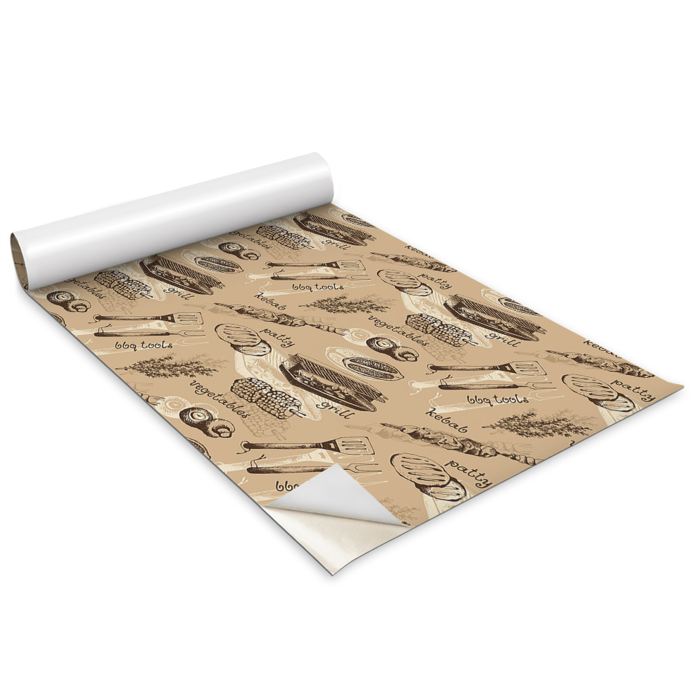 Öntapadós bútor matrica Grill és kebab