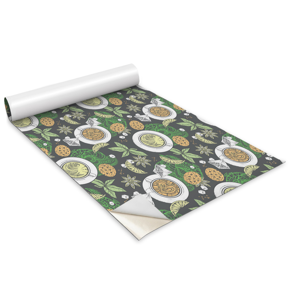 Öntapadós bútor matrica Kávé és tea