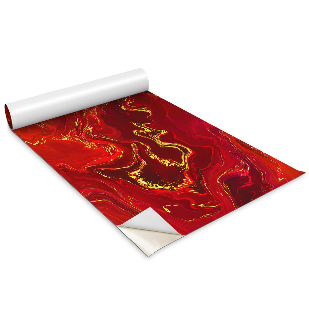 Öntapadós bútor matrica Láva márvány