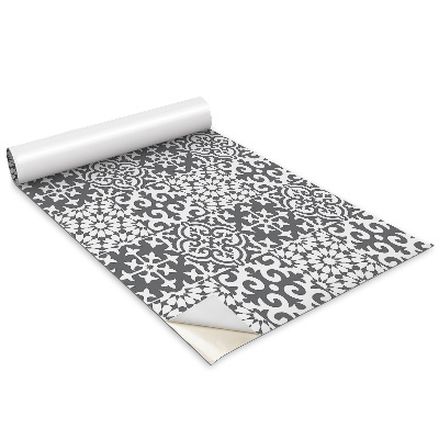 Bútorfólia Szürke csempe portugál motívummal