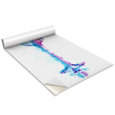 Öntapadós bútor matrica Parkban szerelmes pár hegedűn