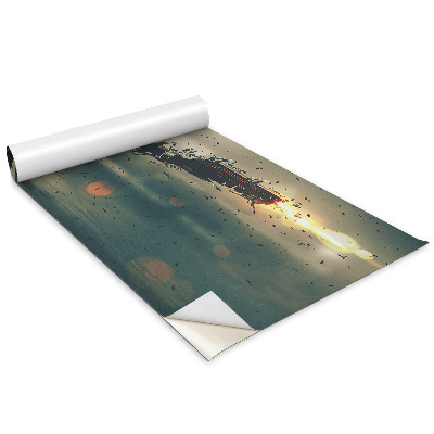 Bútorfólia Fantasy karakter fegyverrel