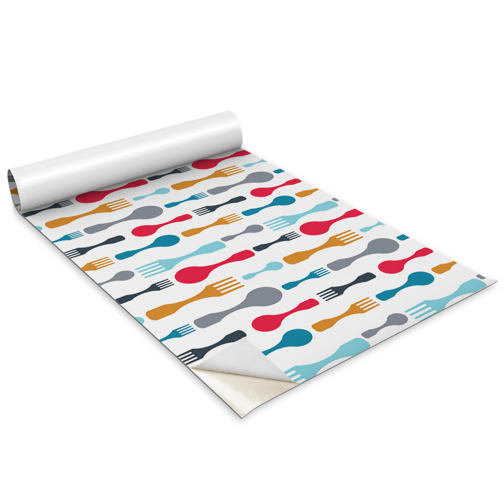 Bútormatrica Színes evőeszközök