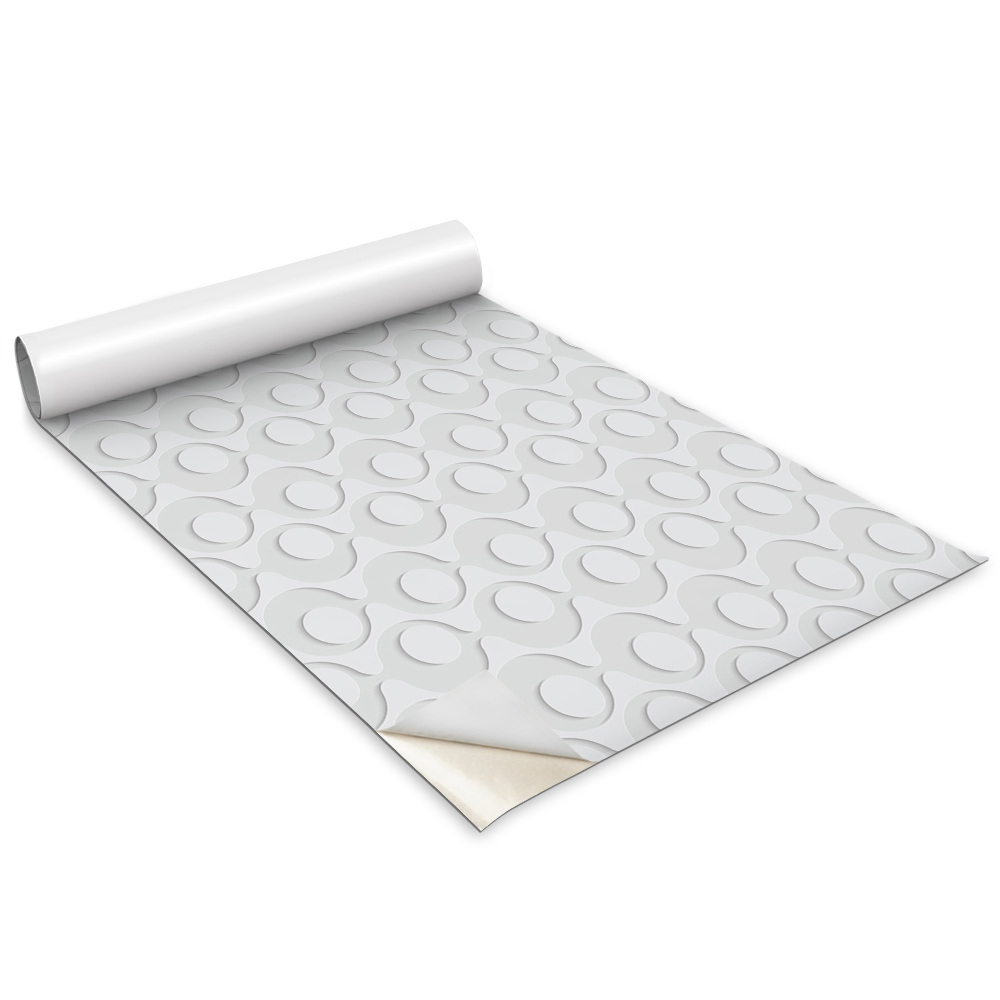 Öntapadós bútor matrica Szabályos körök