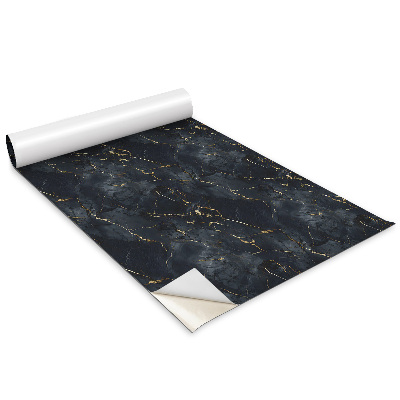 Bútorfólia Fekete márvány