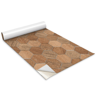 Öntapadós bútor matrica Fa geometria