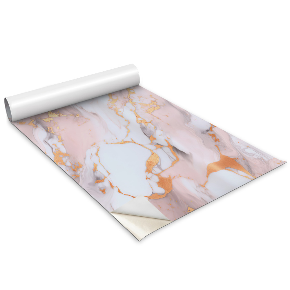 Bútorfólia Pasztell rózsaszín márvány