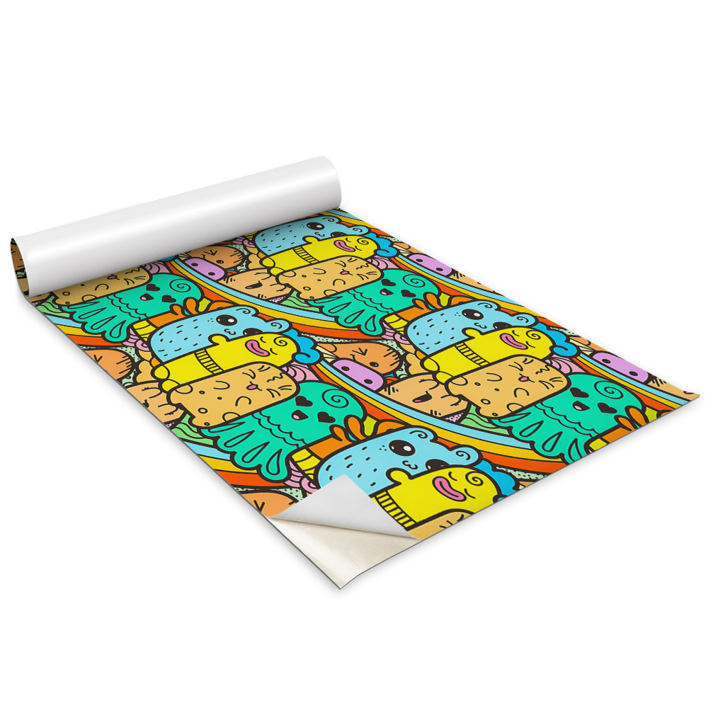 Bútormatrica Színes, vidám szörnyek