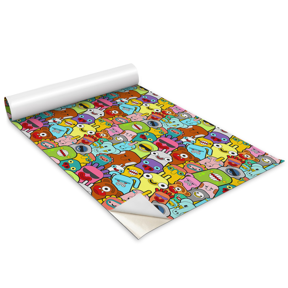 Öntapadós bútor matrica Szörnyek az űrből