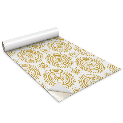 Bútorfólia Nap kör mintázat