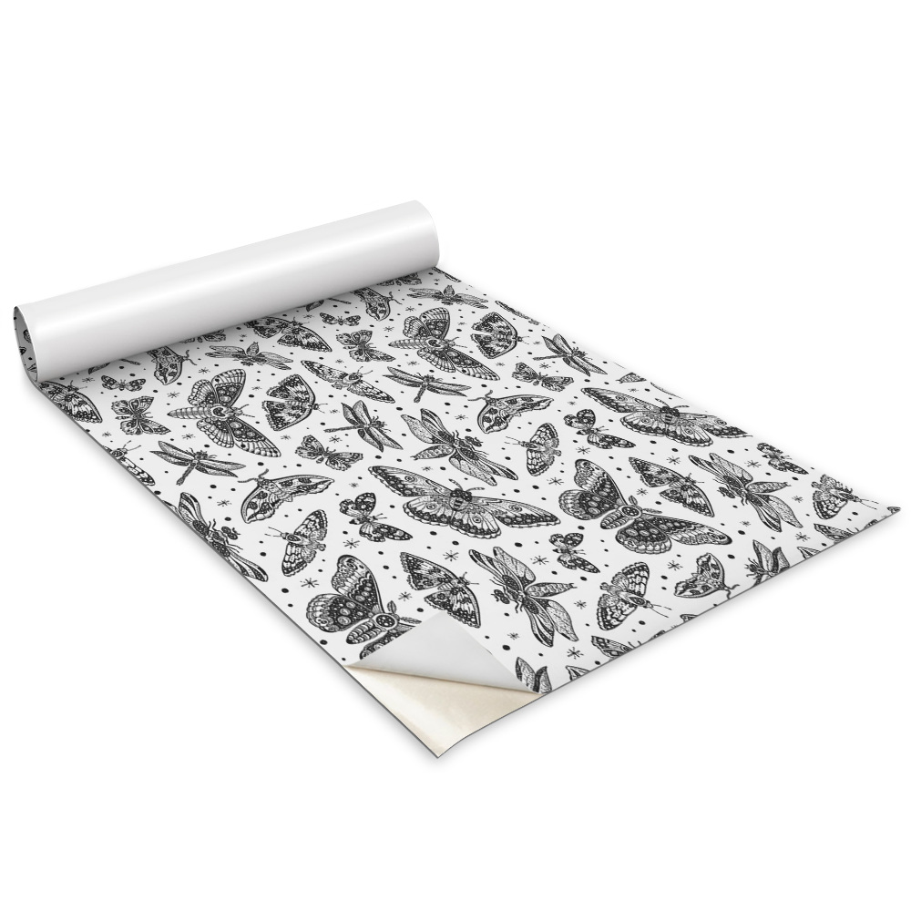 Öntapadós bútor matrica Pillangók