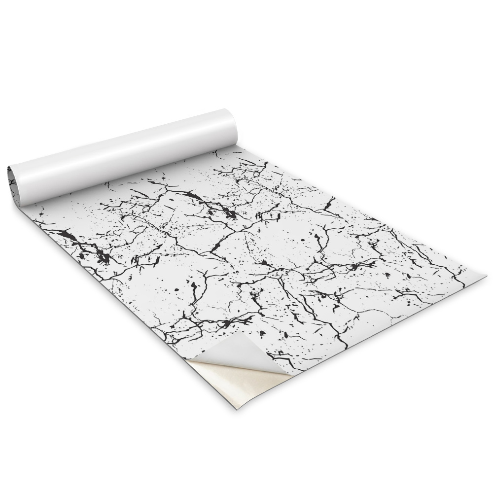 Öntapadós bútor matrica Repedt márvány